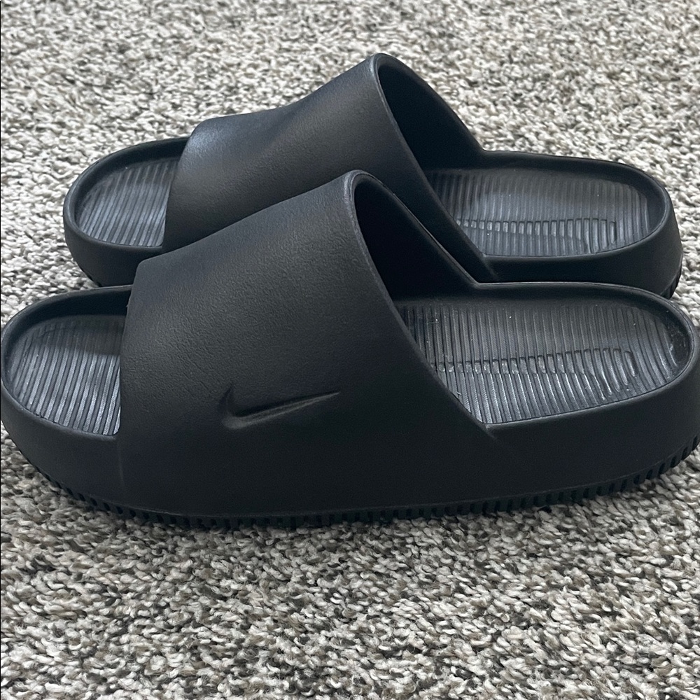 Nike Women’s Black Comfort Slides Size 7 Great Condition - Picture 4 of 5